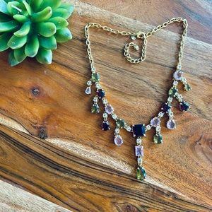 Jeweled Statement Necklace